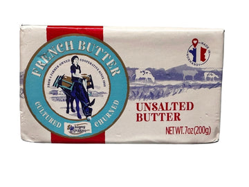 French Butter Unsalted. Isigny Ste. 7 oz.