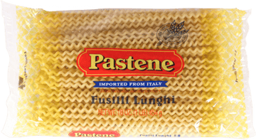 Pastene Pasta,  Fusilli Lunghi. 16 oz
