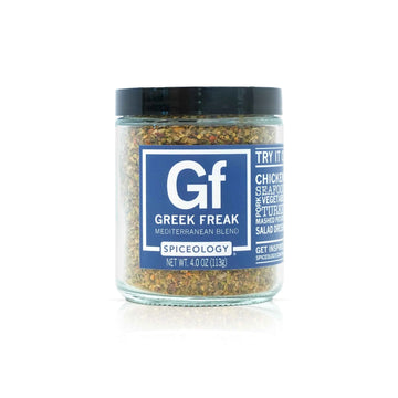 Spiceology Greek Freak. Mediterranean Blend. 4 oz.