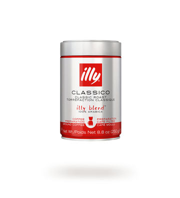 Illy Classic roast 100% Arabica. Coffe 8.8oz