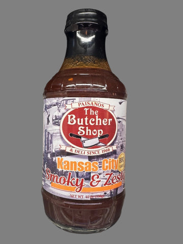 Paisanos Kansas City Smoky & Zesty BBQ Sauce 19 oz.