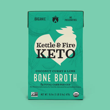 Keto Bone Broth Coconut Curry & Lime 16.9oz