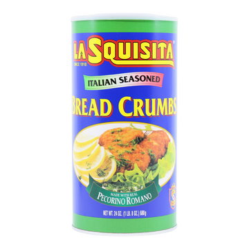 La Squisita Italian Seasoned Bread Crumbs. 24oz