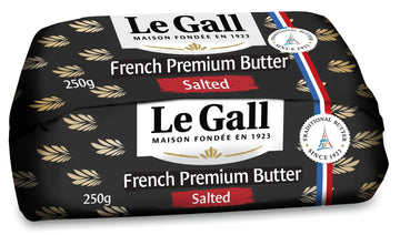 Le Gall French Premium Butter salted. 8.82 oz.