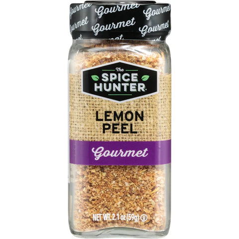 Spice Hunter Lemon Peel Granulated. 2.1 oz.