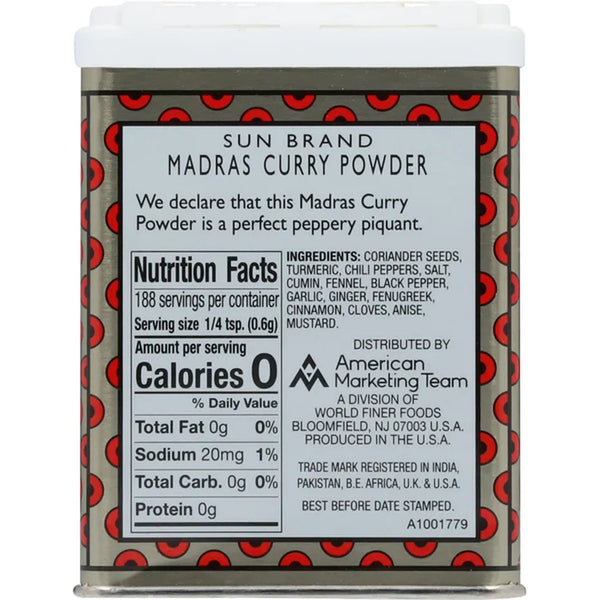 Madras Curry Powder 4oz