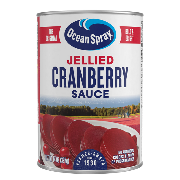 Ocean Spray Jellied Cranberry Sauce 14oz