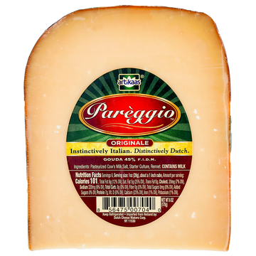 Pareggio Cheese. 6.5 oz. Avg.