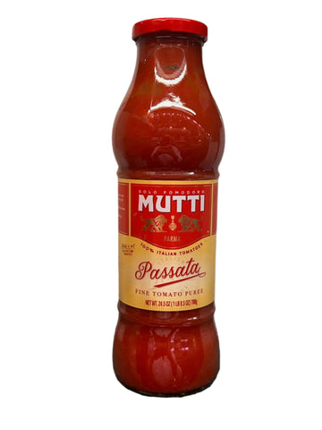 Mutti, Passata Fine Tomato Puree. 24.5 oz