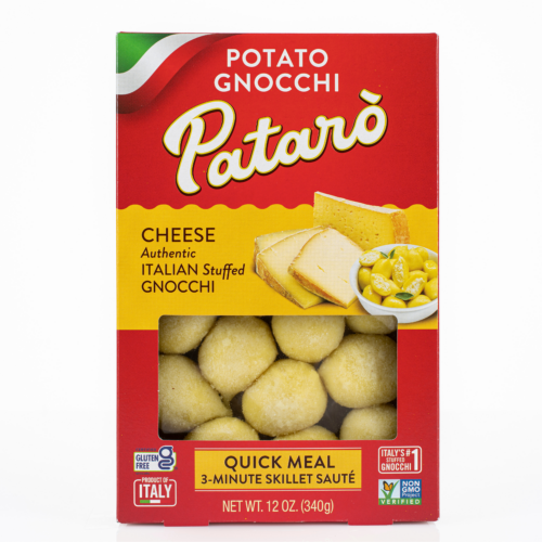 Pataro Stuffed Cheese Potato Gnocchi. 12 oz | Paisanos Butcher Shop