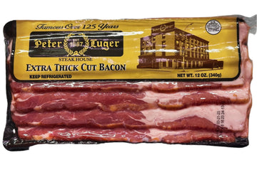 Peter Luger Extra Thick Cut Bacon. 12 oz.