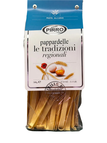 Pirro Dried Egg Pappardelle Pasta, 17.6oz