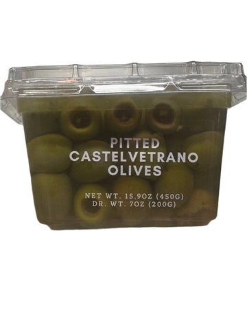Olives, Pitted Castelvetrano. 7 oz.