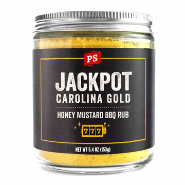 PS Jackpot Carolina Gold . Honey mustard BBQ Rub. 5.4 oz
