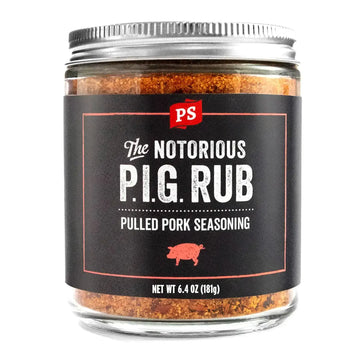 PS The Notorious P.I.G. Rub. Pulled Pork Seasoning. 6.4 oz