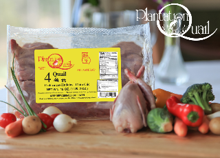 4 Whole Quails 18 oz. Pack