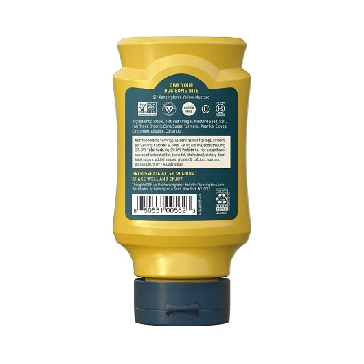 Sir Kensington's Yellow Mustard 9oz. Squeeze Bottle