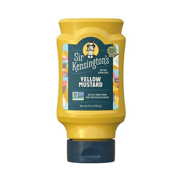 Sir Kensington's Yellow Mustard 9oz. Squeeze Bottle