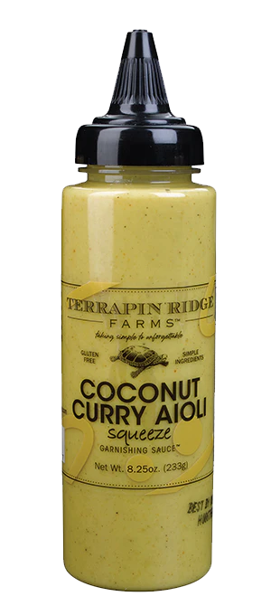 Terrapin Rigde Coconut curry Aioli Squeeze. 8.250z