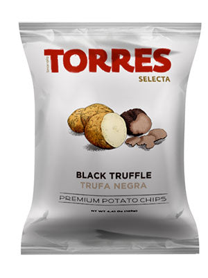Torres Black Truffle Potato Chips. 1.41 oz.