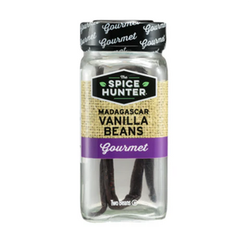 Spice Hunter Vanilla Beans. Two Beans