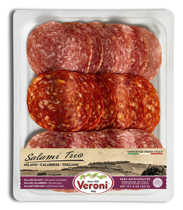 Salami Trio, Veroni. 4 oz.