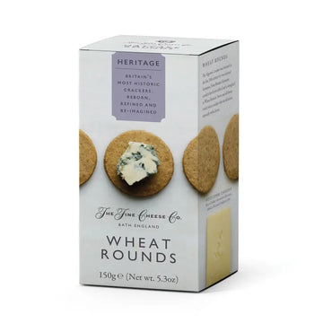Wheat Rounds. The fine Cheese Co. 5.3 oz.