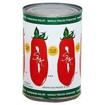 Whole Peeled Tomatoes. San Merican Tomatoes. 14.5 oz.