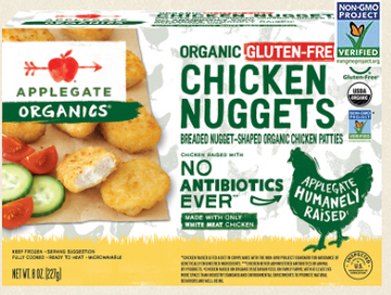 Applegate Organics® Gluten-Free Chicken Nuggets