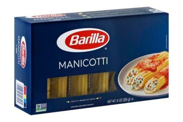Barilla Manicotti - 8 Ounces