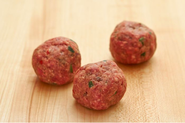 Beef Meatballs W/ Parsley, Fresh Peppers, Parmigiano Cheese & Breadcrumbs