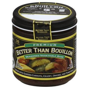 Better than Bouillon Vegetable Base, Seasoned, Premium - 8 Ounces
