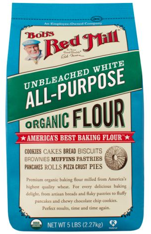 Bob's Red Mill Organic Unbleached White All Purpose Flour Organic Vegan