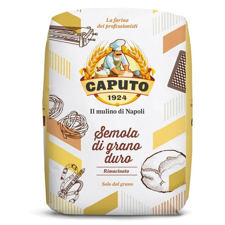 Caputo Durum Wheat Semolina Flour 5 Kg - Our Flavors