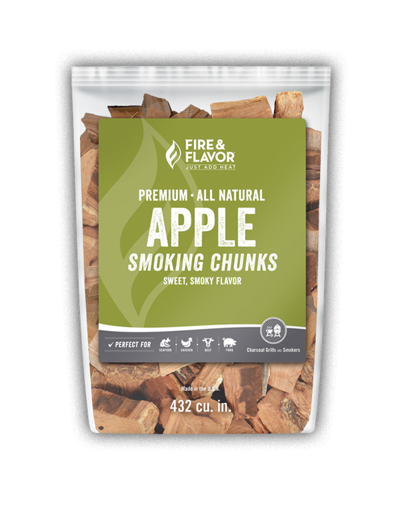Fire & Flavor Wood Chunks - Apple 4lbs