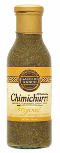 Gaucho Ranch Chimichurri Original Sauce 14 oz.