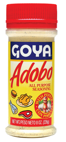 Goya Adobo Seasoning with pepper 8oz