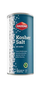 Haddar Kosher Salt- 16 oz