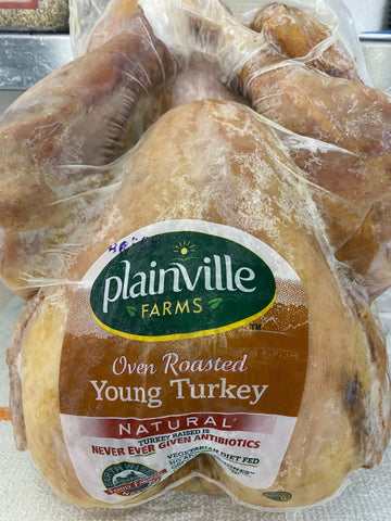 HOLIDAY SPECIAL! Plainville Farms Natural Oven Roasted Young Turkey (Fully Cooked)