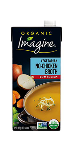 Imagine Foods Low Sodium Vegetarian No-Chicken Broth