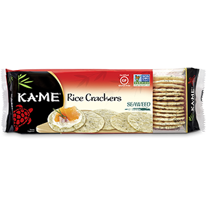 Ka-Me Rice Crackers, Seaweed 3.5oz
