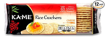 Ka-Me Rice Crackers, Plain-  3.5 oz.