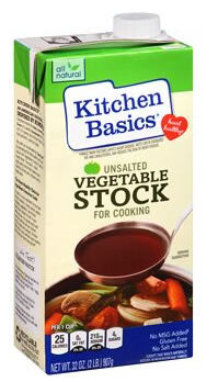 Kitchen Basics Unsalted Vegetable Stock- 32 fl. oz.