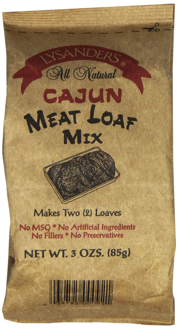 Lysander's Cajun Meat Loaf Mix 3oz