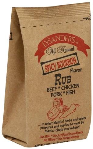 Lysanders meat rub best sale