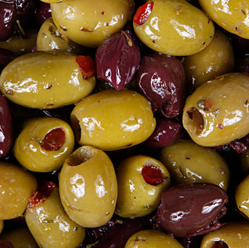 Pitted Olives Mediterranean Mix