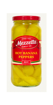 Mezzetta Hot Banana Wax Peppers- 16 oz.