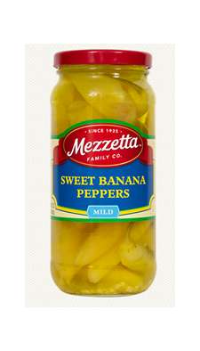 Mezzetta Sweet Banana Wax Peppers- 16 oz.