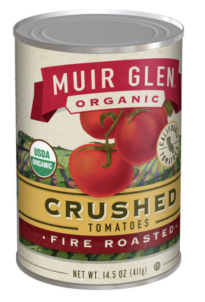 Muir Glen Organic Crushed Fire Roasted Tomatoes- 14.5 oz