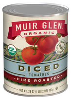 Muir Glen Organic Diced Fire Roasted Tomatoes- 14.5 oz., 28 oz.